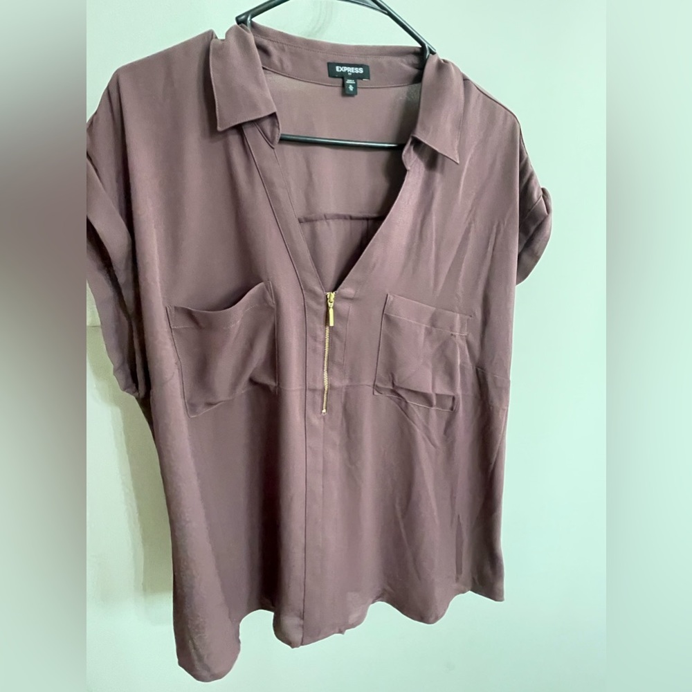 Express Purple Blouse